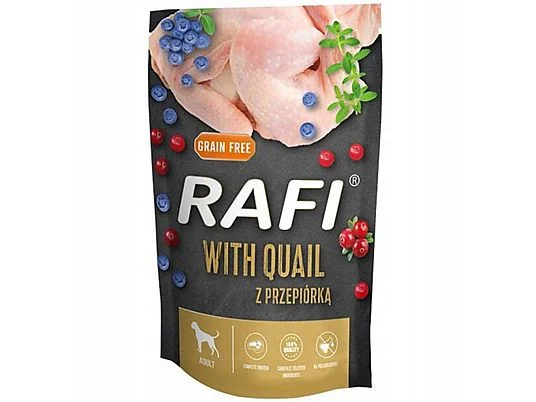 Sobre Rafi Codorniz y Arándanos. 500gr.