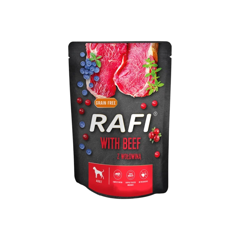 Sobre Rafi Ternera y Arándanos. 500gr.