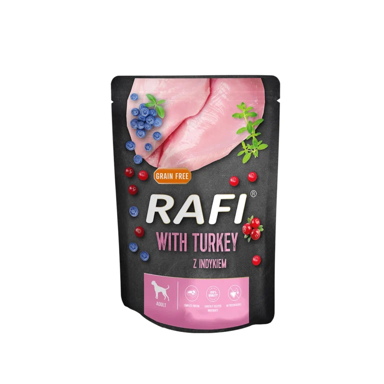 Sobre Rafi Pavo y Arándanos. 500gr.