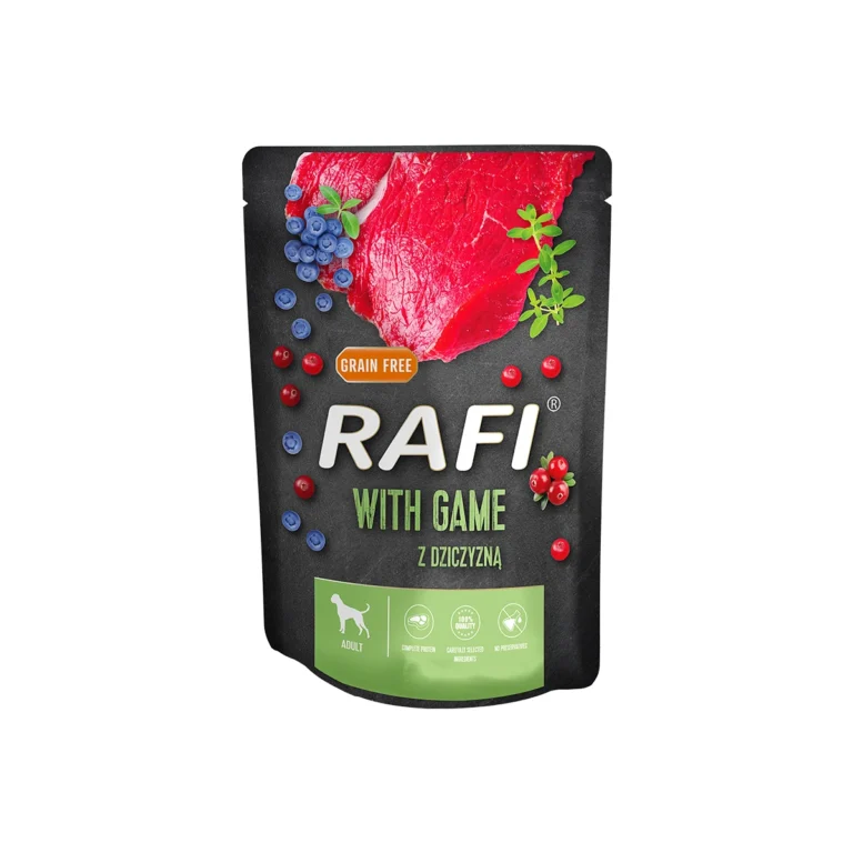Sobre Rafi Carne de Caza y Arandanos. 500gr.