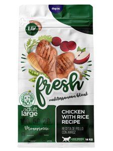 Saco Pienso Fresh Pollo y Arroz. 14kg.