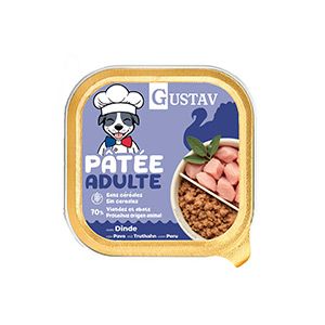Lata Gustav Pavo. 150gr.